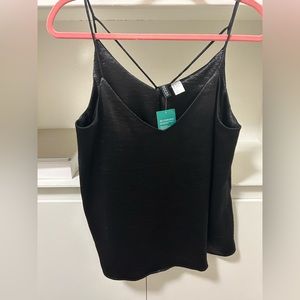 H&M Black Tank Top NWT